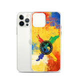 Tie Dye Hip-Hop United Flag Clear Case for iPhone®