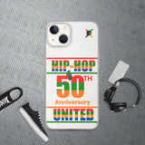 Hip-Hop United 50th.Anniversary Clear Case for iPhone®