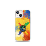 Tie Dye Hip-Hop United Flag Clear Case for iPhone®