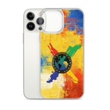 Tie Dye Hip-Hop United Flag Clear Case for iPhone®