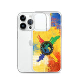 Tie Dye Hip-Hop United Flag Clear Case for iPhone®