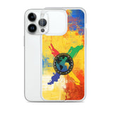 Tie Dye Hip-Hop United Flag Clear Case for iPhone®