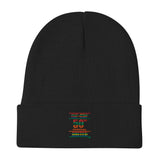 Hip-Hop United 50th. Anniversary Knitted Embroidered Beanie