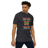 Hip-Hop United 50th. Anniversary Men’s premium heavyweight tee