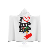 Copy of I Love Hip-Hop Hooded Blanket