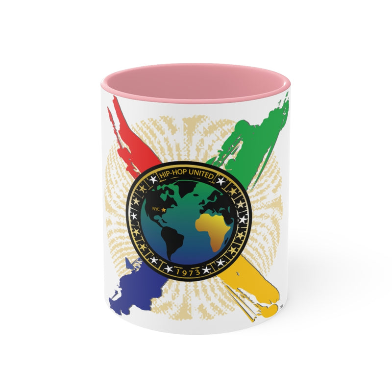 Hip-Hop Global Flag Accent Mug