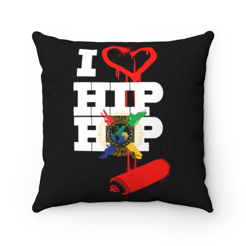 Love Hip-Hop Square Pillow